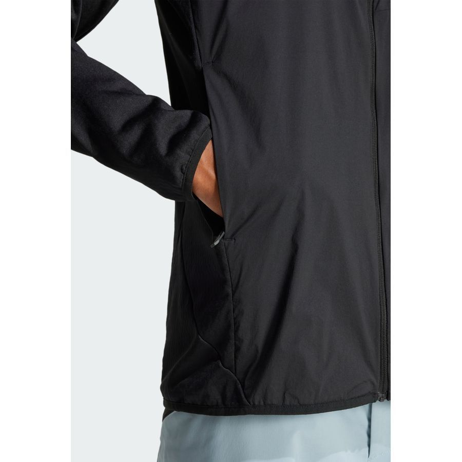Adidas Terrex Xperior Climawarm  Wind Light Fleece Hooded Jacket