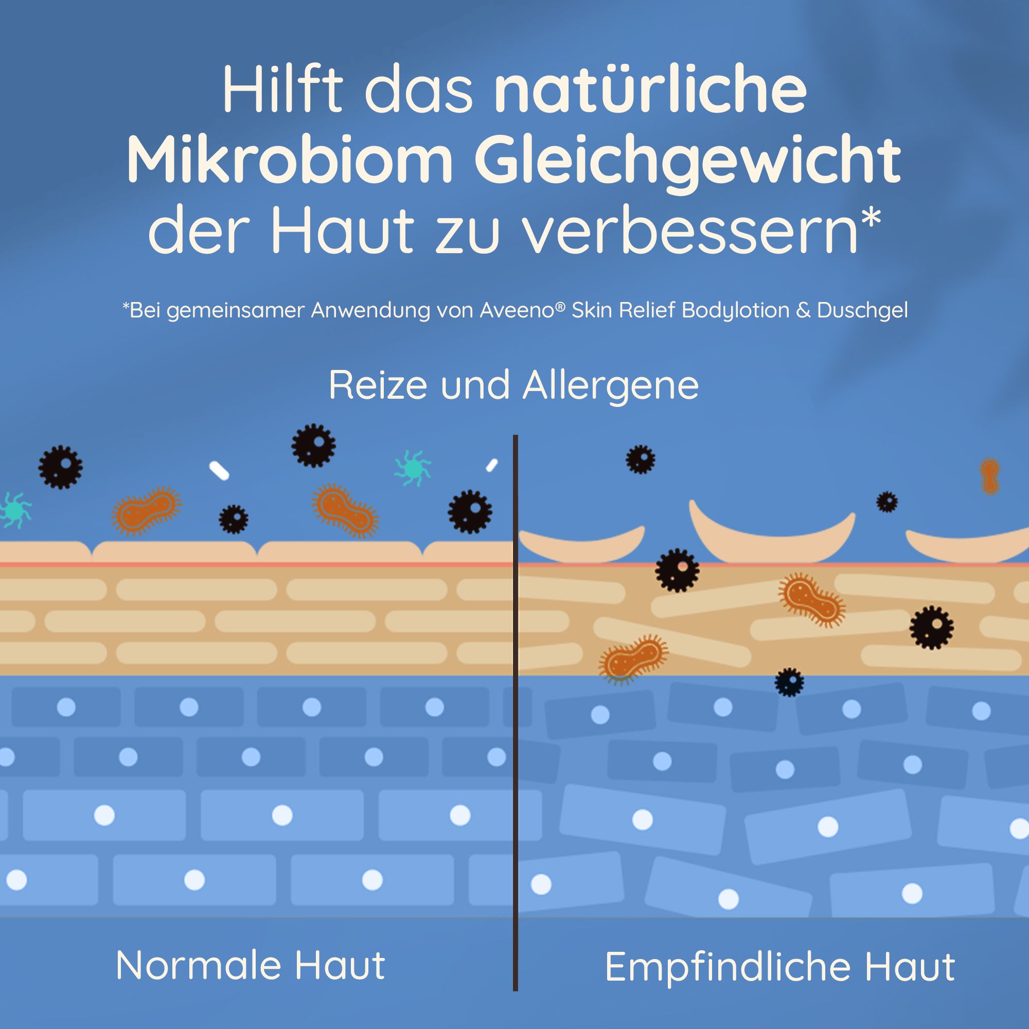 Aveeno Skin Relief seifenfreies Duschgel mit Hafer für sehr trockene Haut