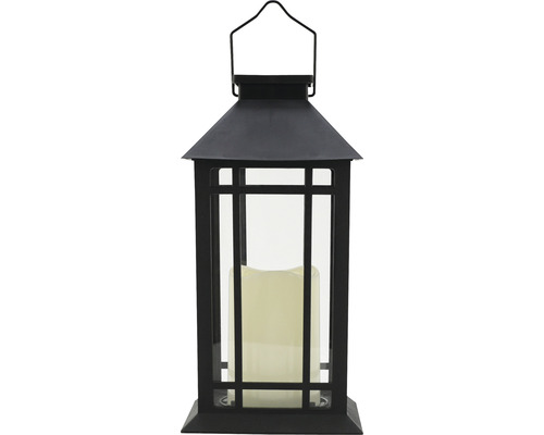 LED lantaarn Lafiora incl. kaars H 27 cm Design B