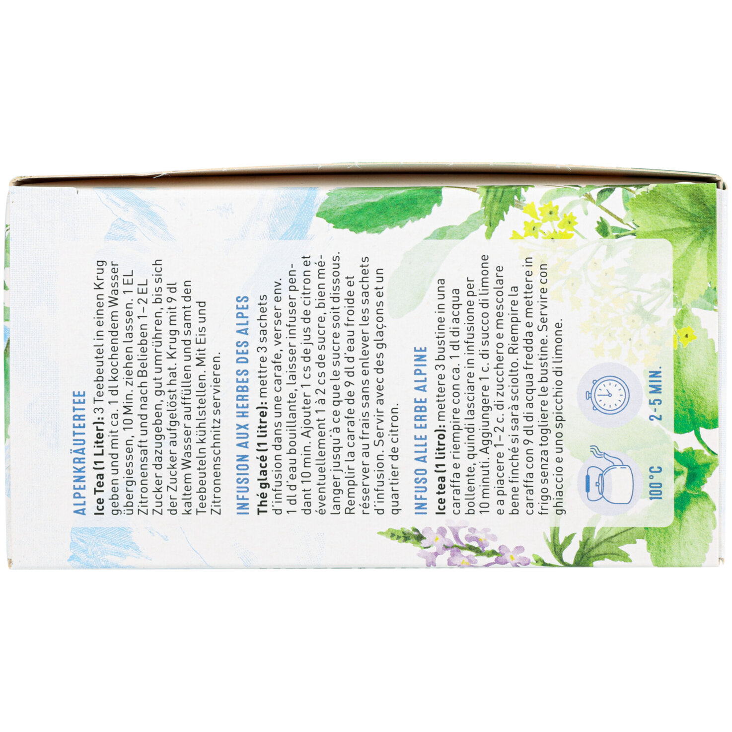 Naturaplan Bio Alpenkräutertee 50 Beutel
