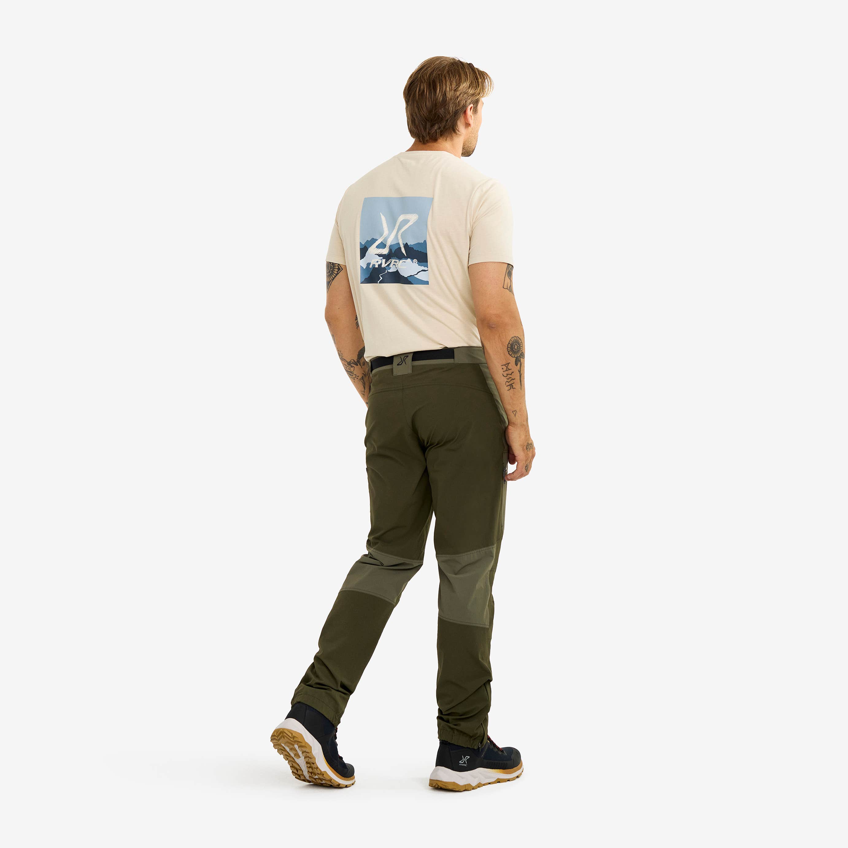 Elevate Pro Hiking Pants Herre Grape Leaf/Forest Night