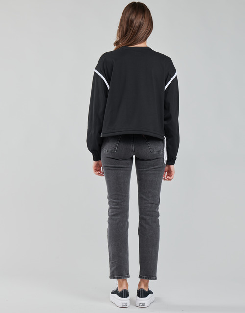 Converse - LONG SLEEVE JERSEY CREW - Noir