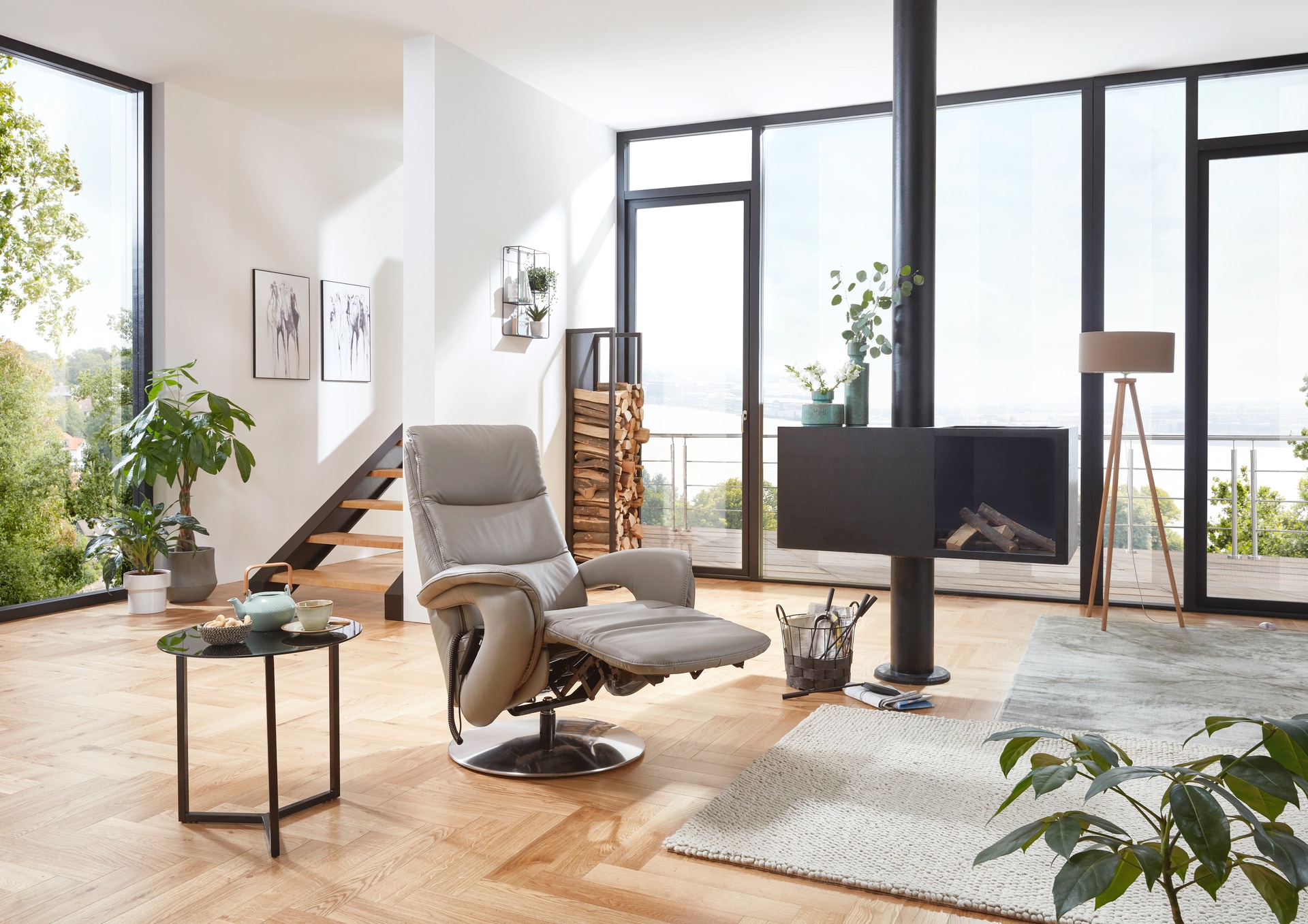 MONDO Relaxsessel CASIO Ergonomie SMALL grau