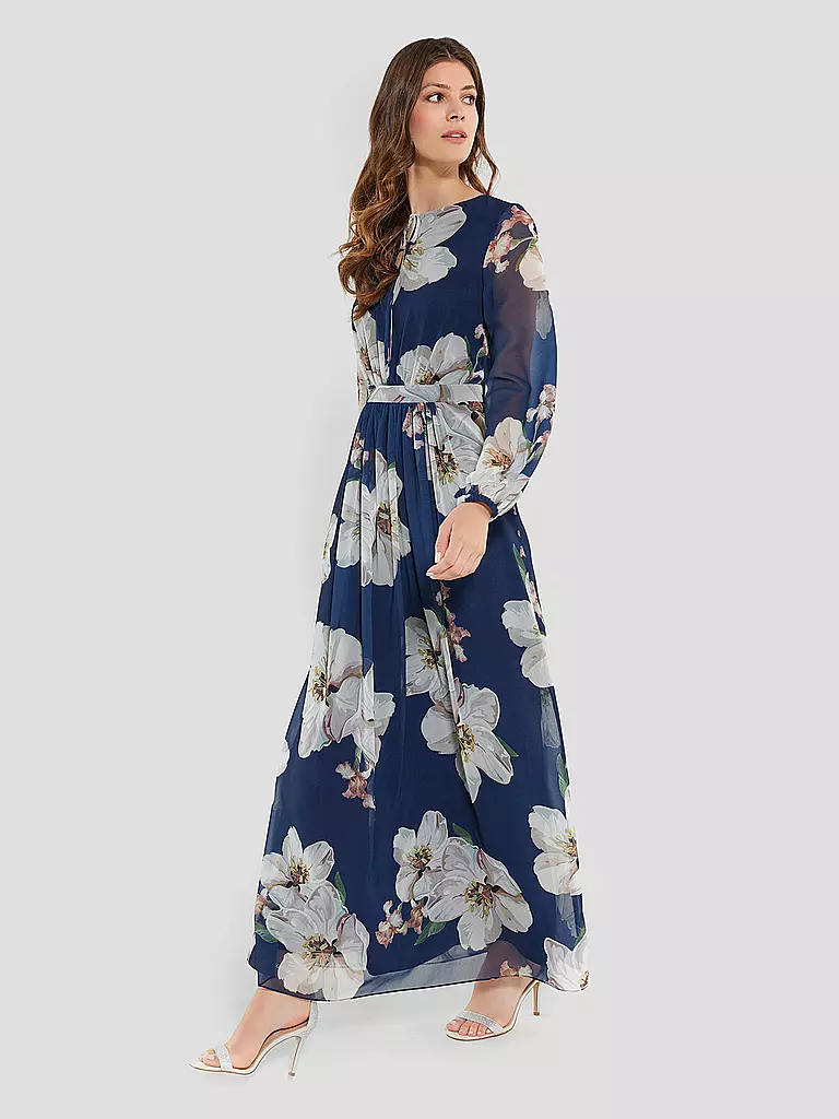 SWING Abendkleid blau