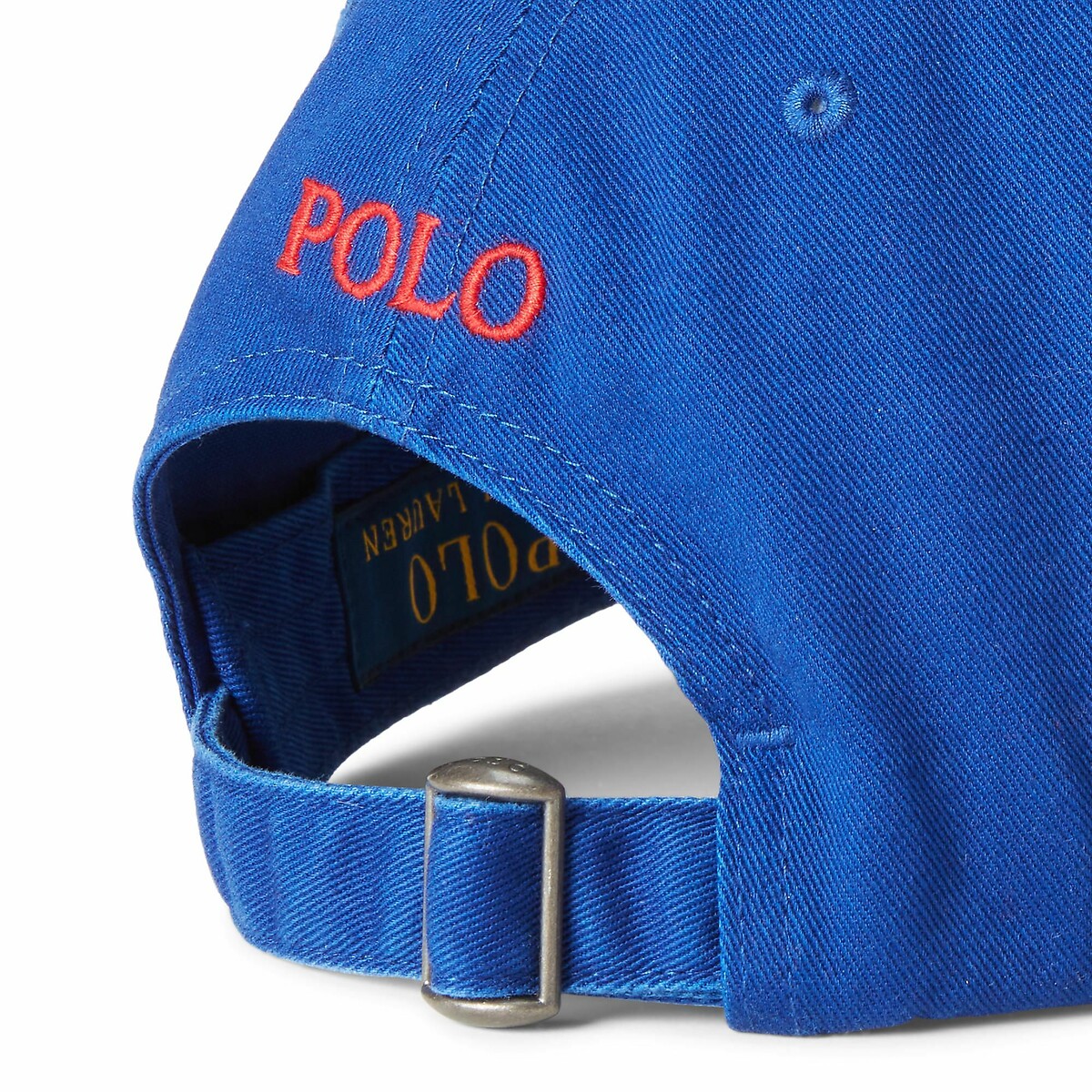 POLO RALPH LAUREN<br>Boné de beisebol em algodão, chino