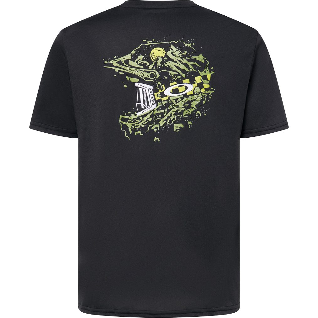 Oakley Finish Line Crew T-Shirt Herren blackout