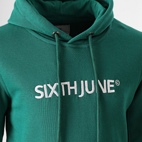 Sweat Capuche Enfant M23600ESW Vert