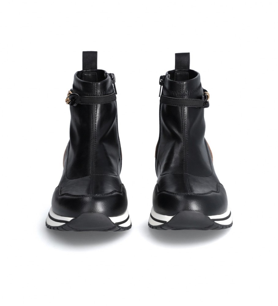 Tênis de cano alto Liu Jo com corrente, preto