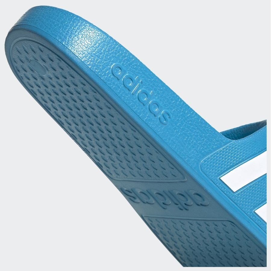 adidas Claquettes adilette - Bleu/Blanc