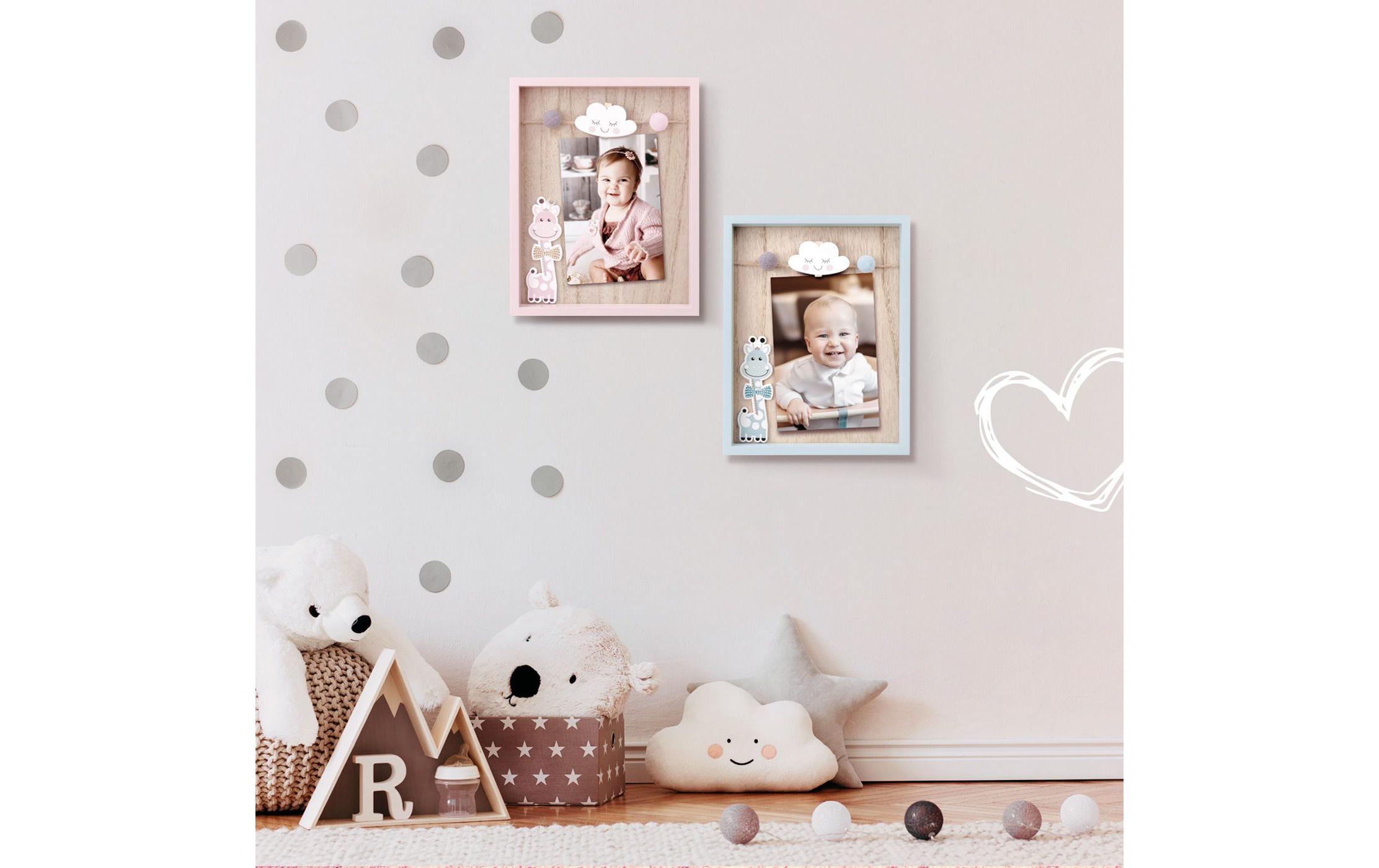 Bilderrahmen Ryan BlauBilderrahmen für Kinderfotos