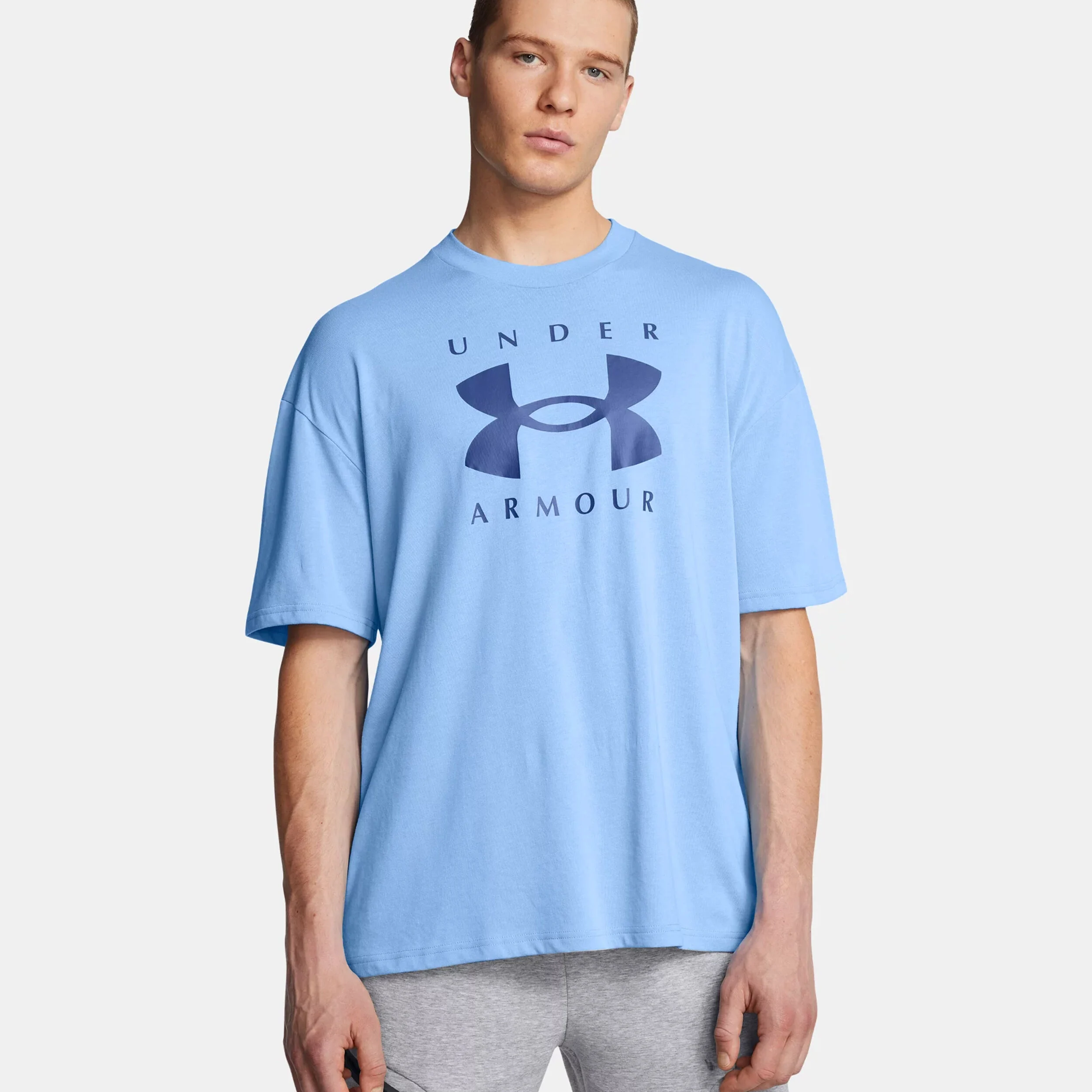 Under Armour Graphics T-shirt Hommes - Bleu Clair