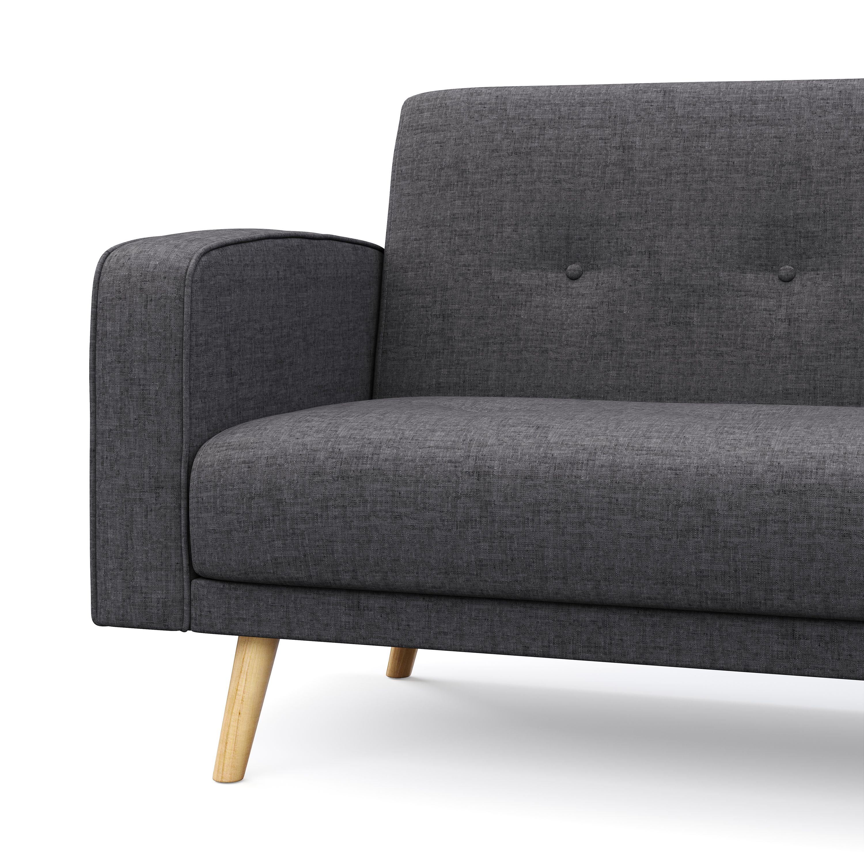 Sofa SAIDY 2-Sitzer anthrazit