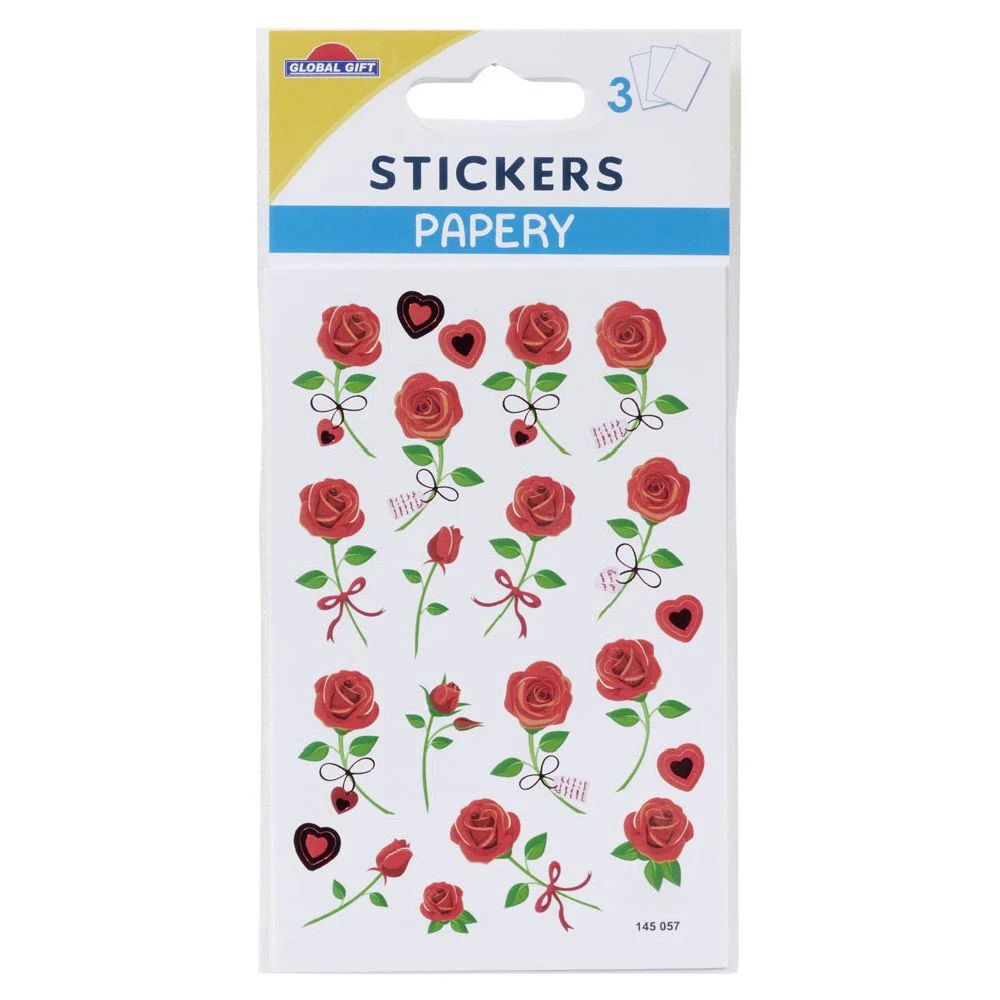 Stickers assortis 8x12cm