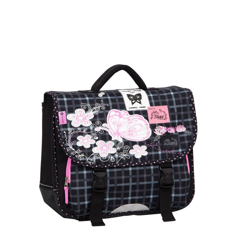 Cartable scolaire Romantique 38 cm Noir