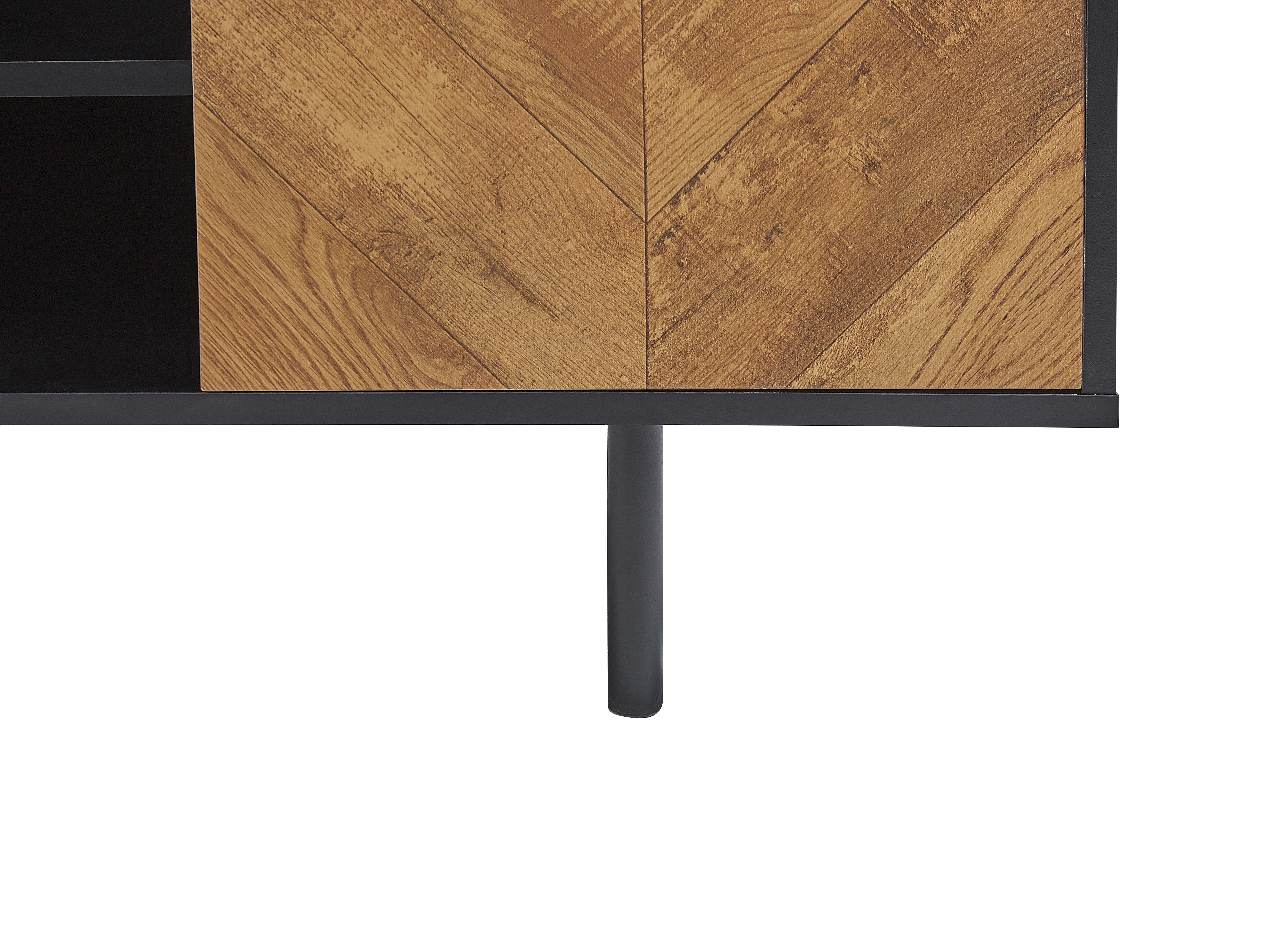 TV-meubel SALINA Bruin/zwart