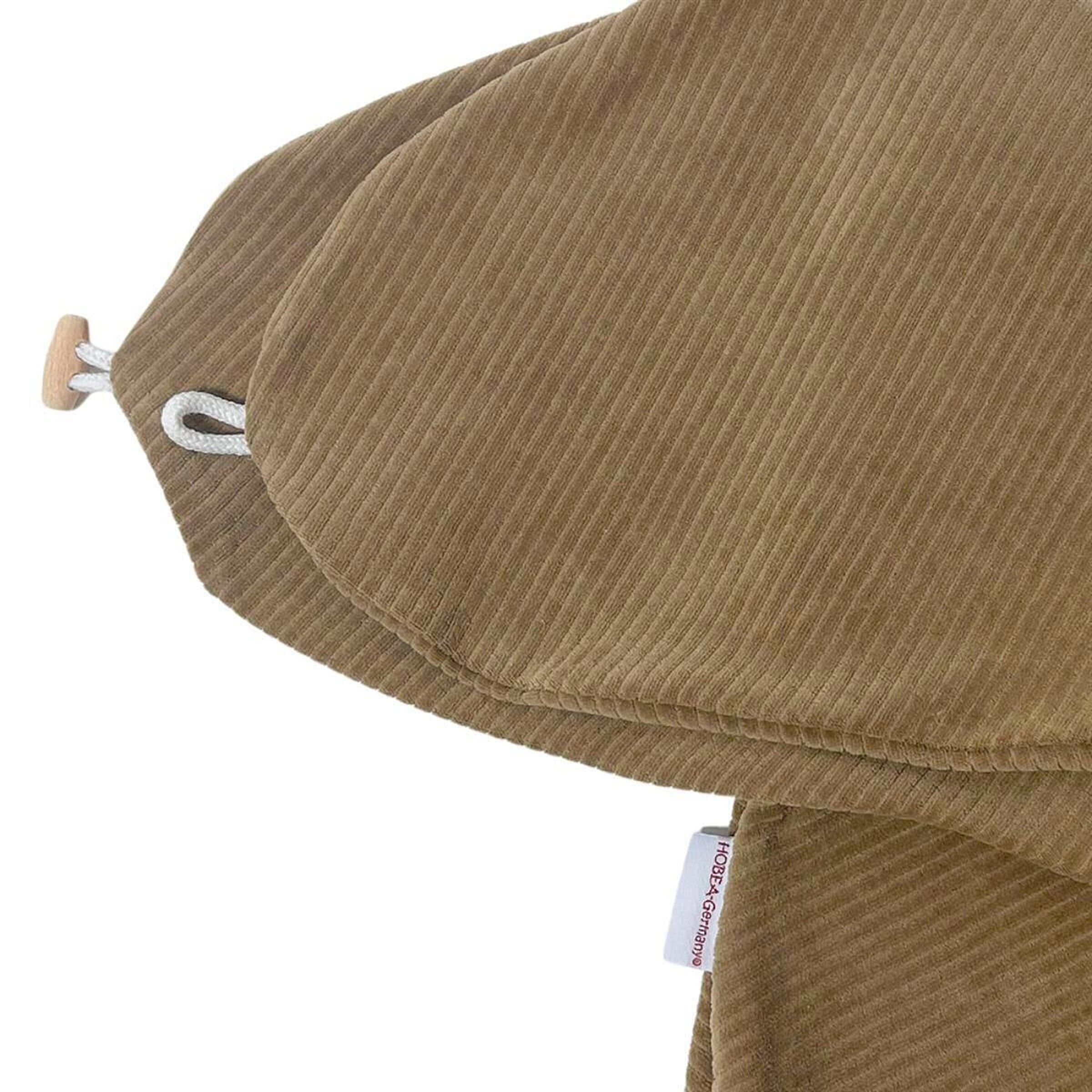 HOBEA-Germany Bezug für Stillkissen Lagerungsbezug taupe