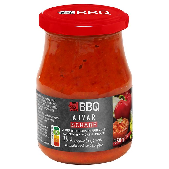 BBQ Ajvar 350 g, Scharf