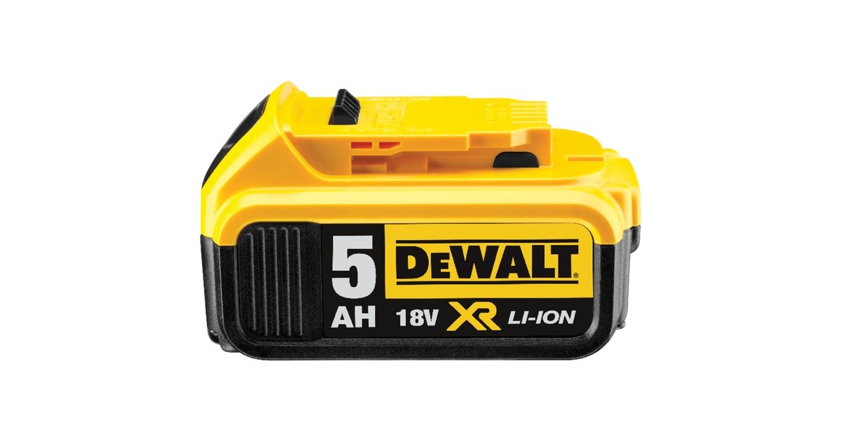 DEWALT18V 5,0AH XR Li-Ion Accu DCB184 oplaadbare batterij