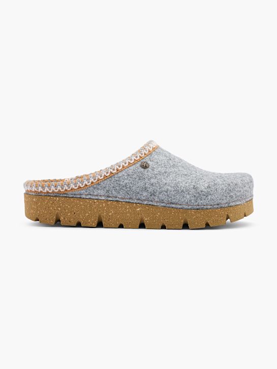 Romika Pantoffel Grau