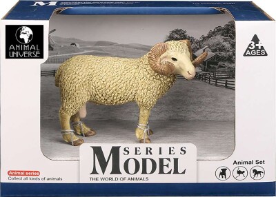 Vædder Figur - Model Series - Animal Universe - 17X8,5X12 CM