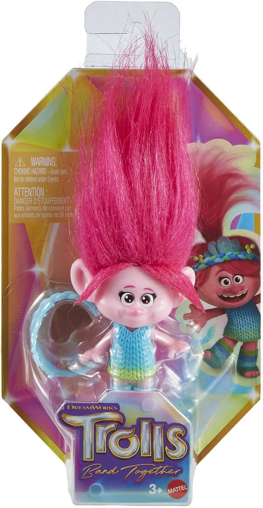 TROLLS 3  -  FIGURINE POPPY - HAIR POPS