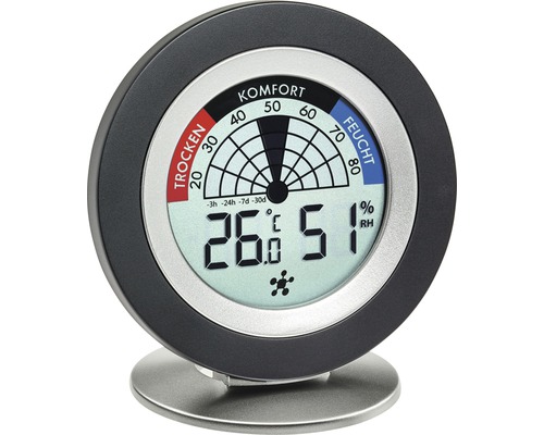 Hygrometer Cosy Radar binnen/buiten digitaal