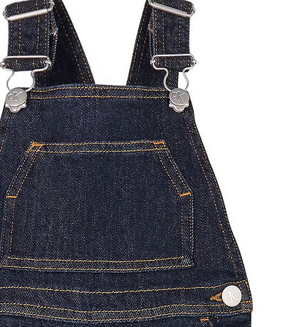 Calvin Klein Latzhosen - Denim - Clean Rinse Blue