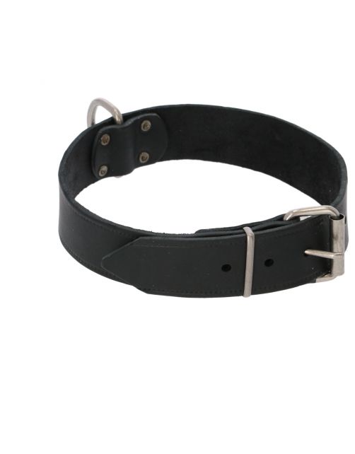 Adori Halsband Vetleder Met Print Zwart - Hondenhalsband
