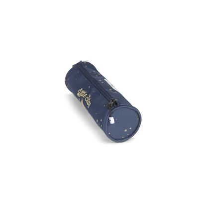Trousse ronde Star Blue - 1 compartiment - bleu - Pol Fox