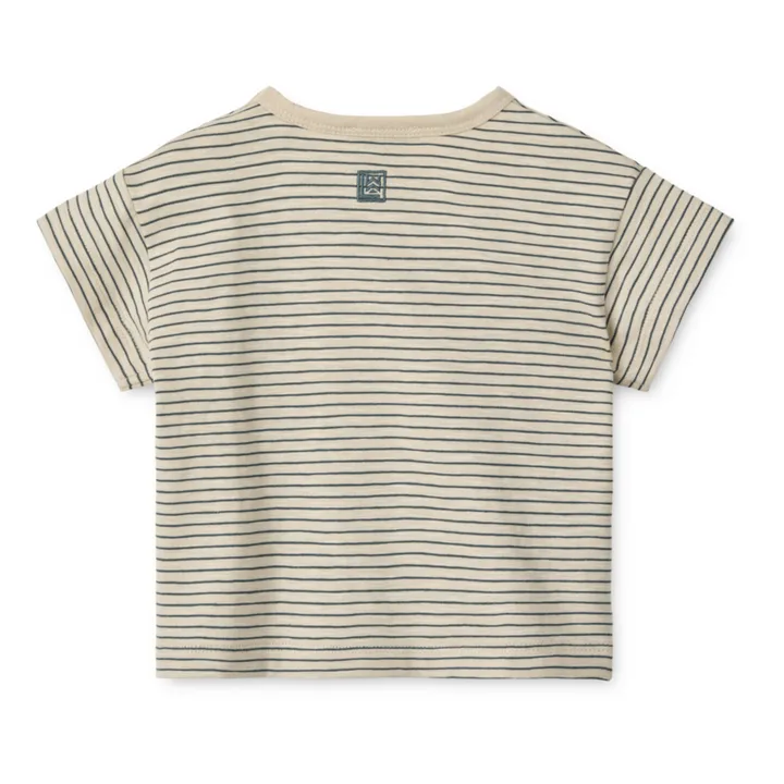 Liewood T-shirt Dodoma Rayé Bébé | Ecru
