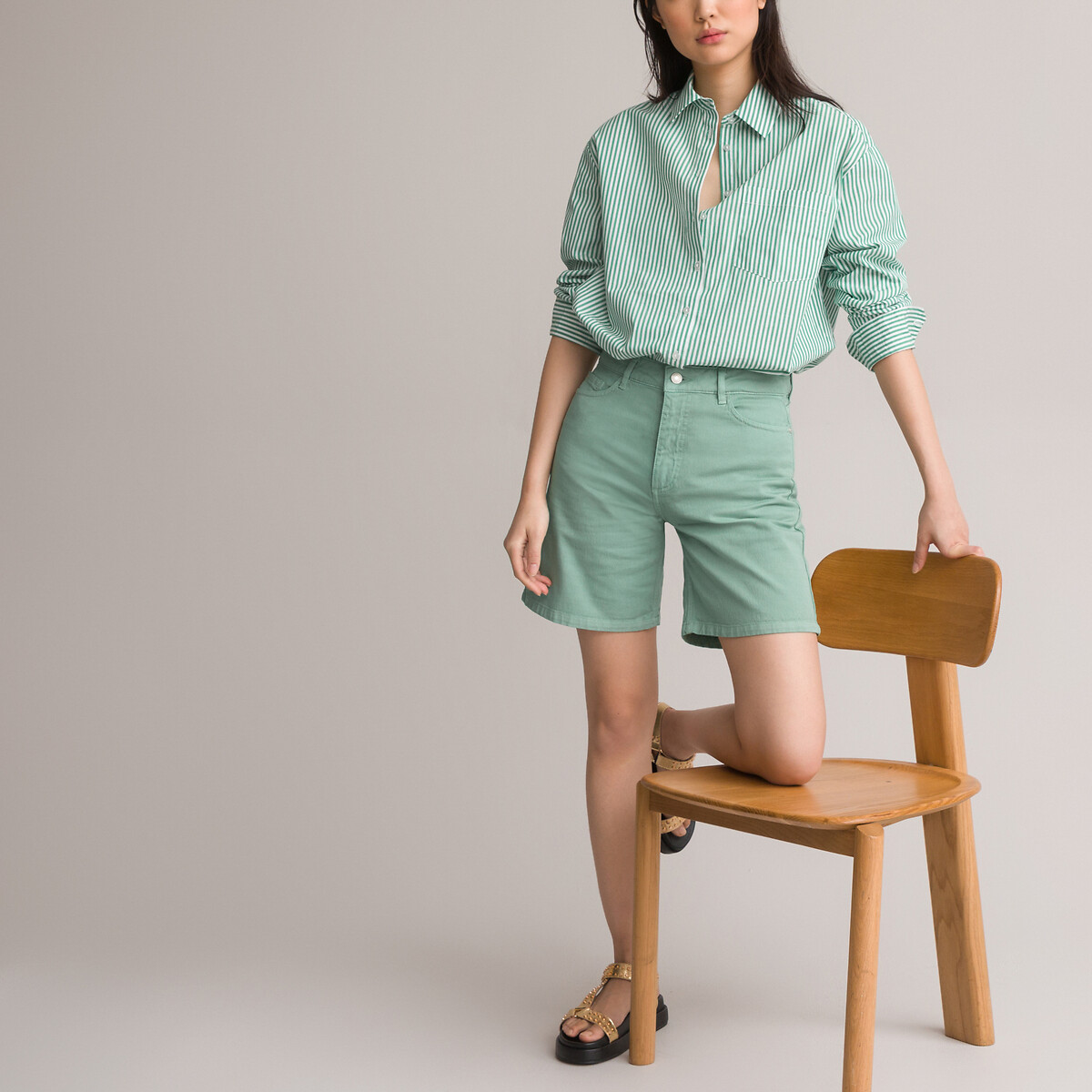 COLEÇÃO LA REDOUTE<br>Shorts com 5 bolsos