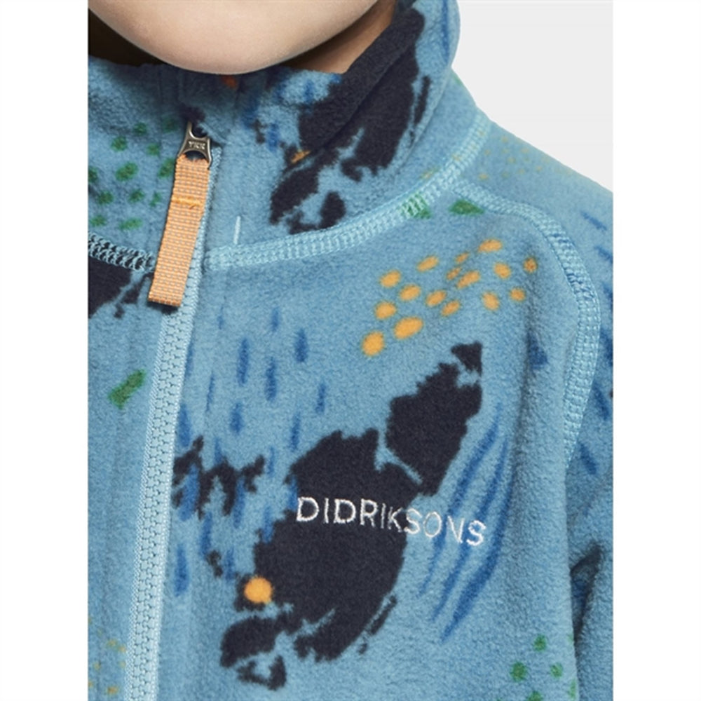 Monte Grundsund Blue Fleecejakke | Luksusbaby