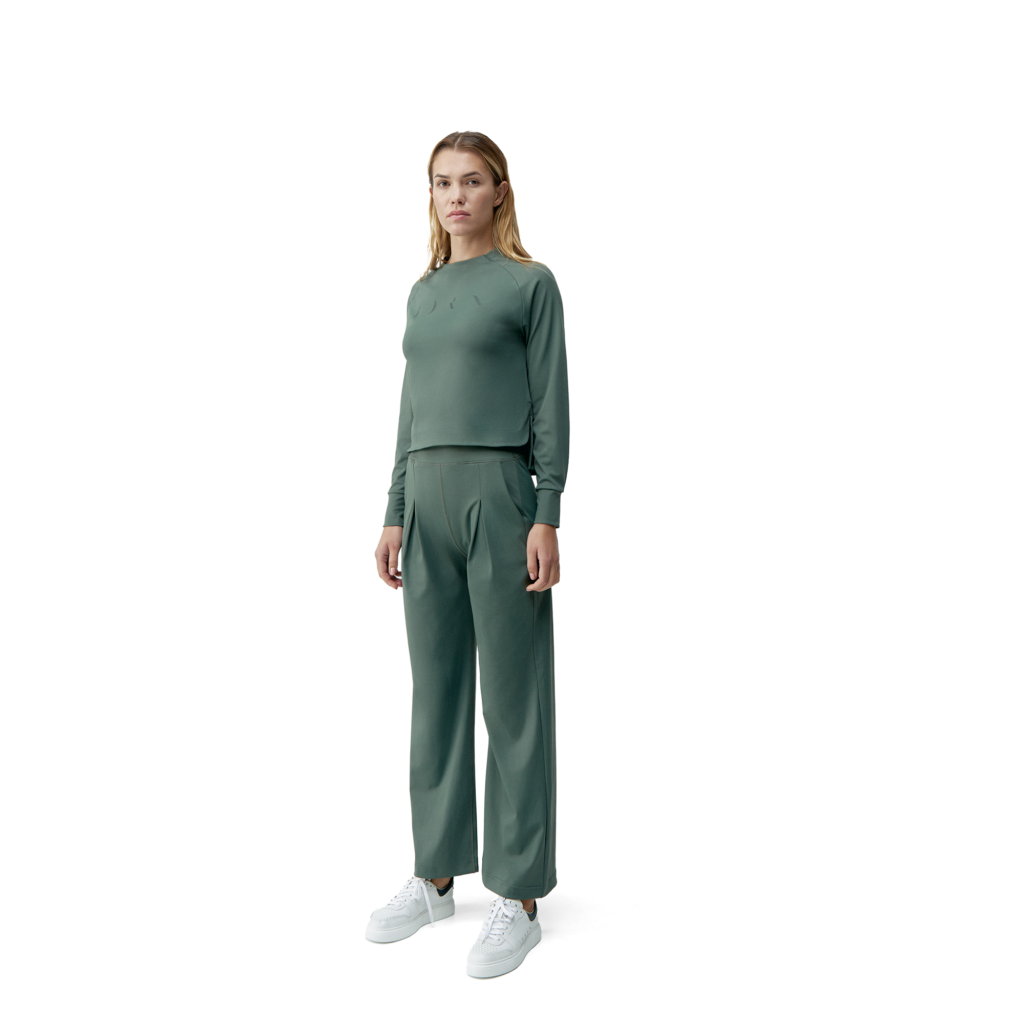 SAGA - Sweat à capuche confortable saga | Vert