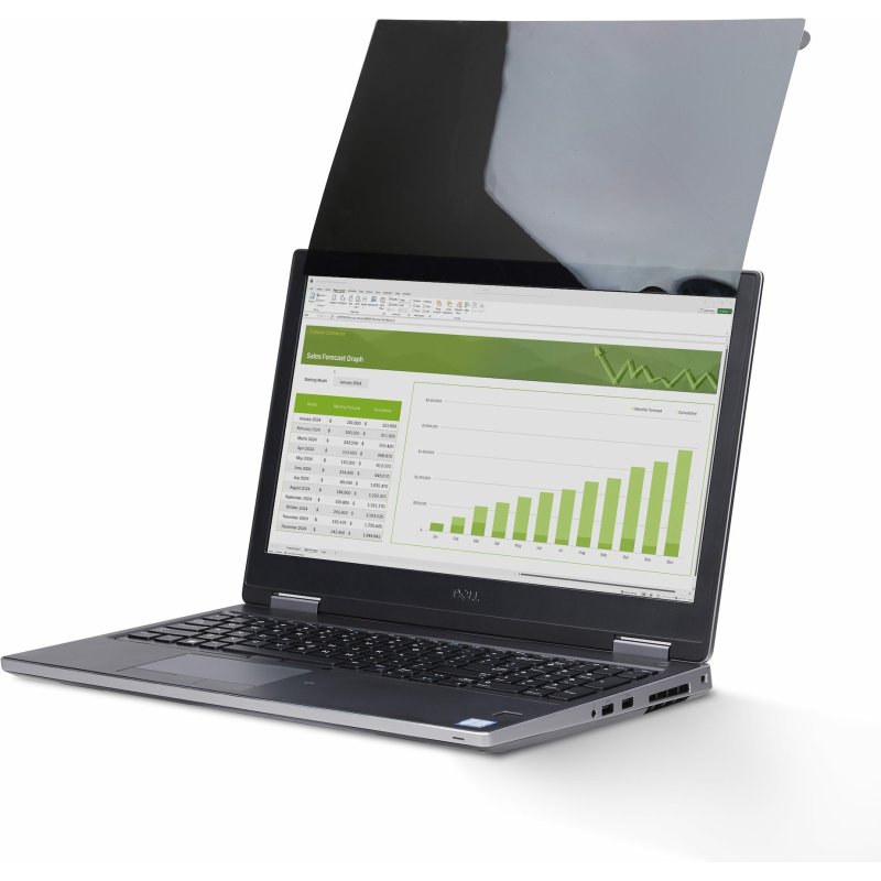 StarTech.com Filtre de Confidentialité pour Écran Tactile 16:9 de 15,6 Pouces, Filtre Antireflet/Anti Lumière Bleue, Protection d'Écran d'Ordinateur Portable, Angle de Vue de +/- 30 Degrés, Rabattable