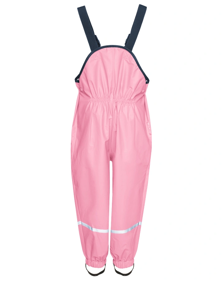 Regen-Latzhose BASIC in rosa (Größe: 92)