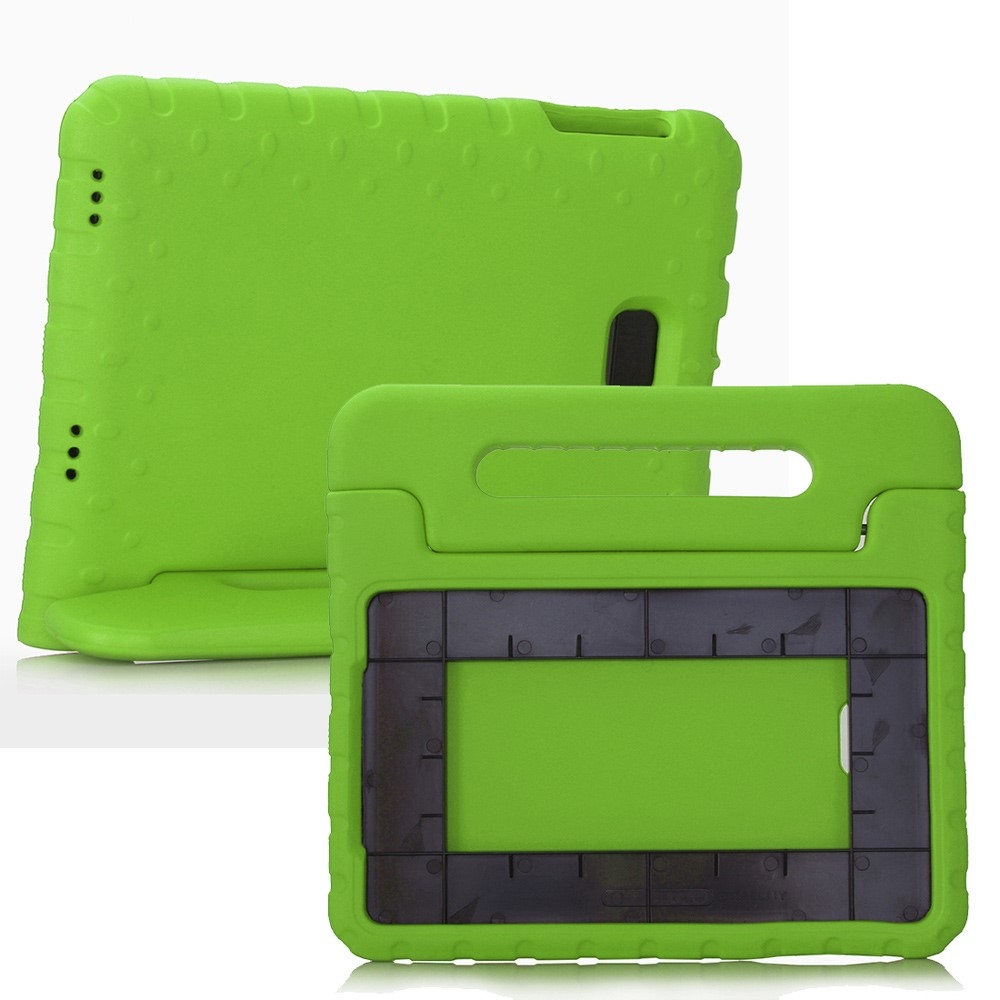 Samsung Galaxy Tab A 10.1 (2016) Stossfeste Kinder Schaumstoff Schutz Hülle   Griff   Standfunktion - Grün