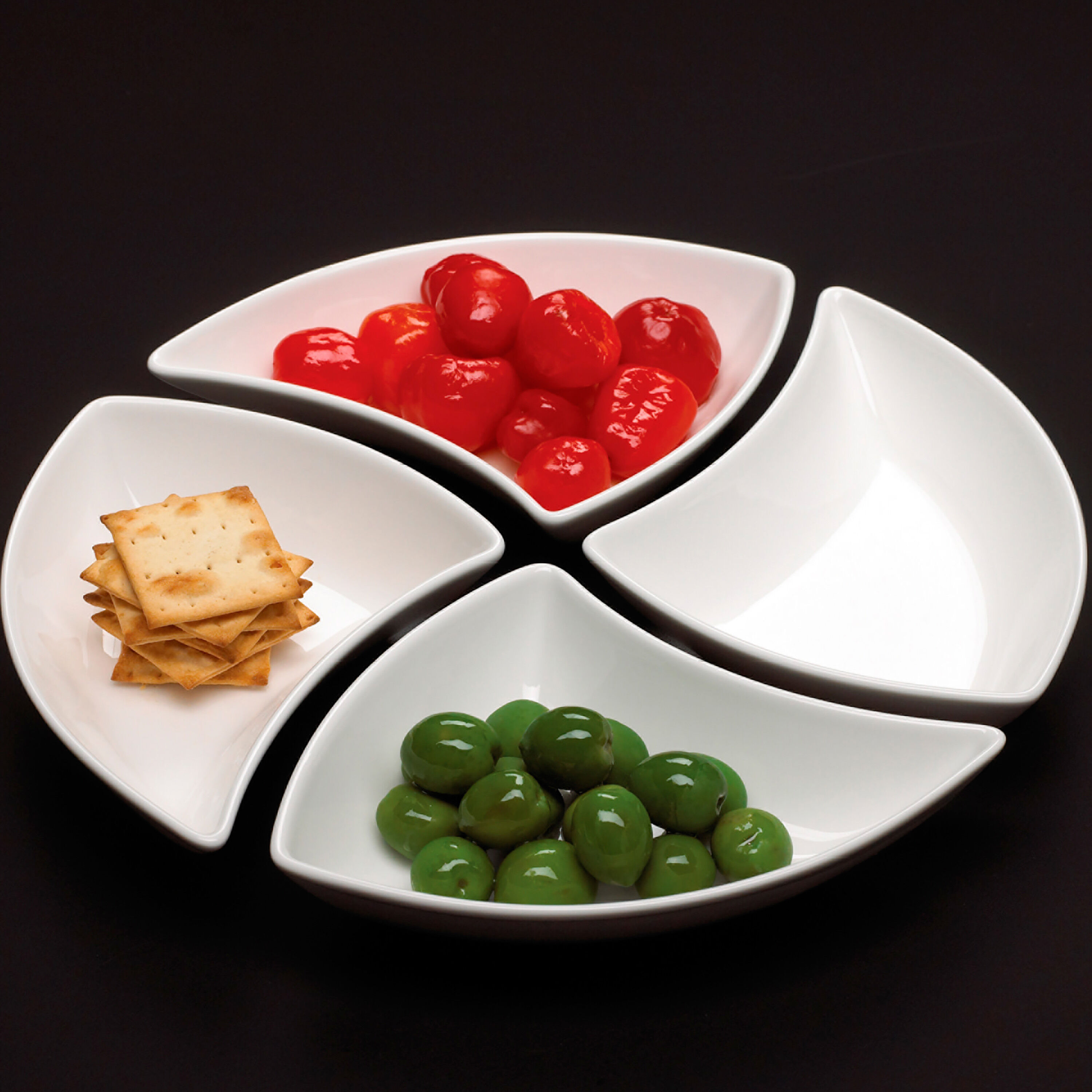 NewWave Dipping bowl White, Premium Porcelain