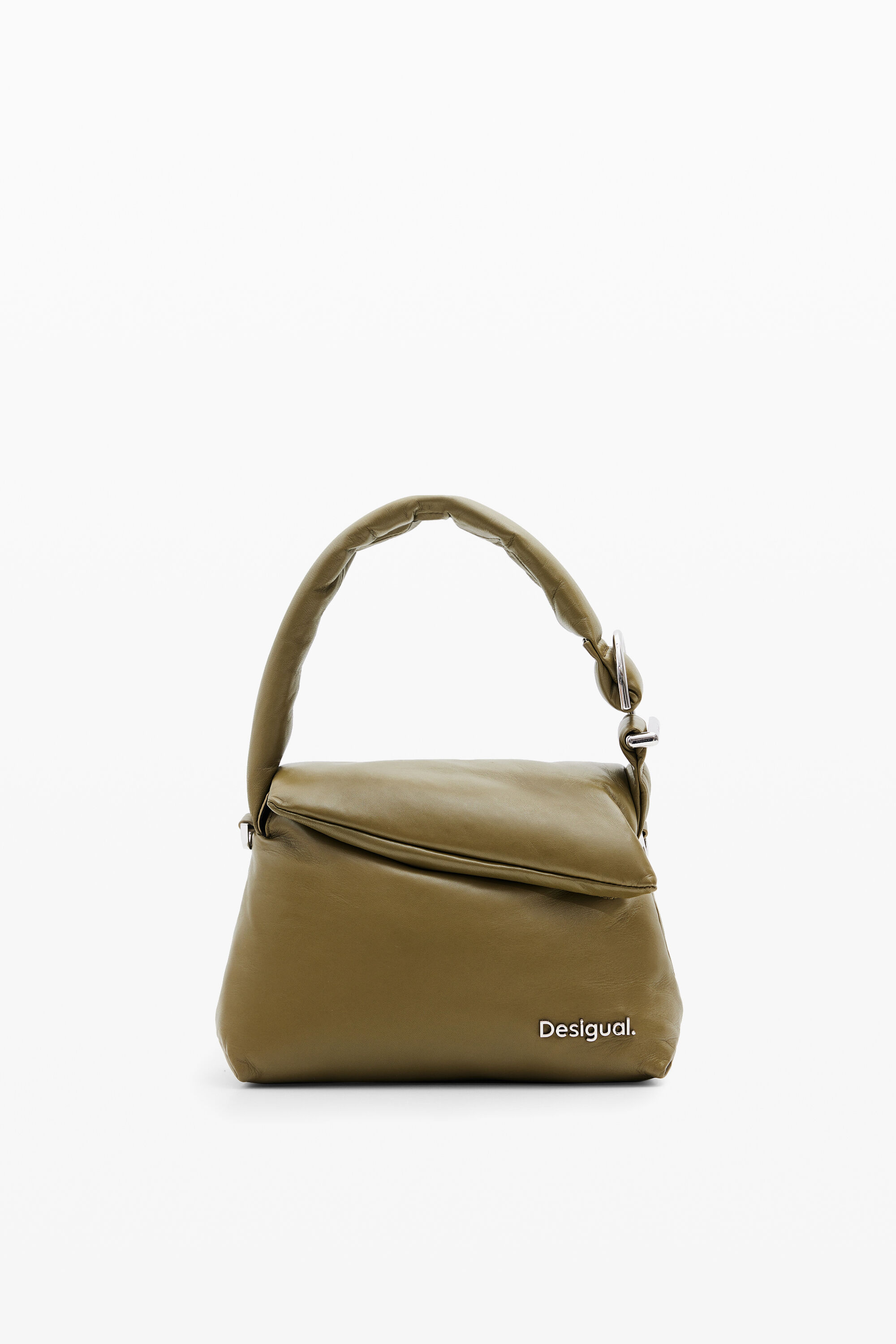 Bolsa de couro acolchoada tamanho M