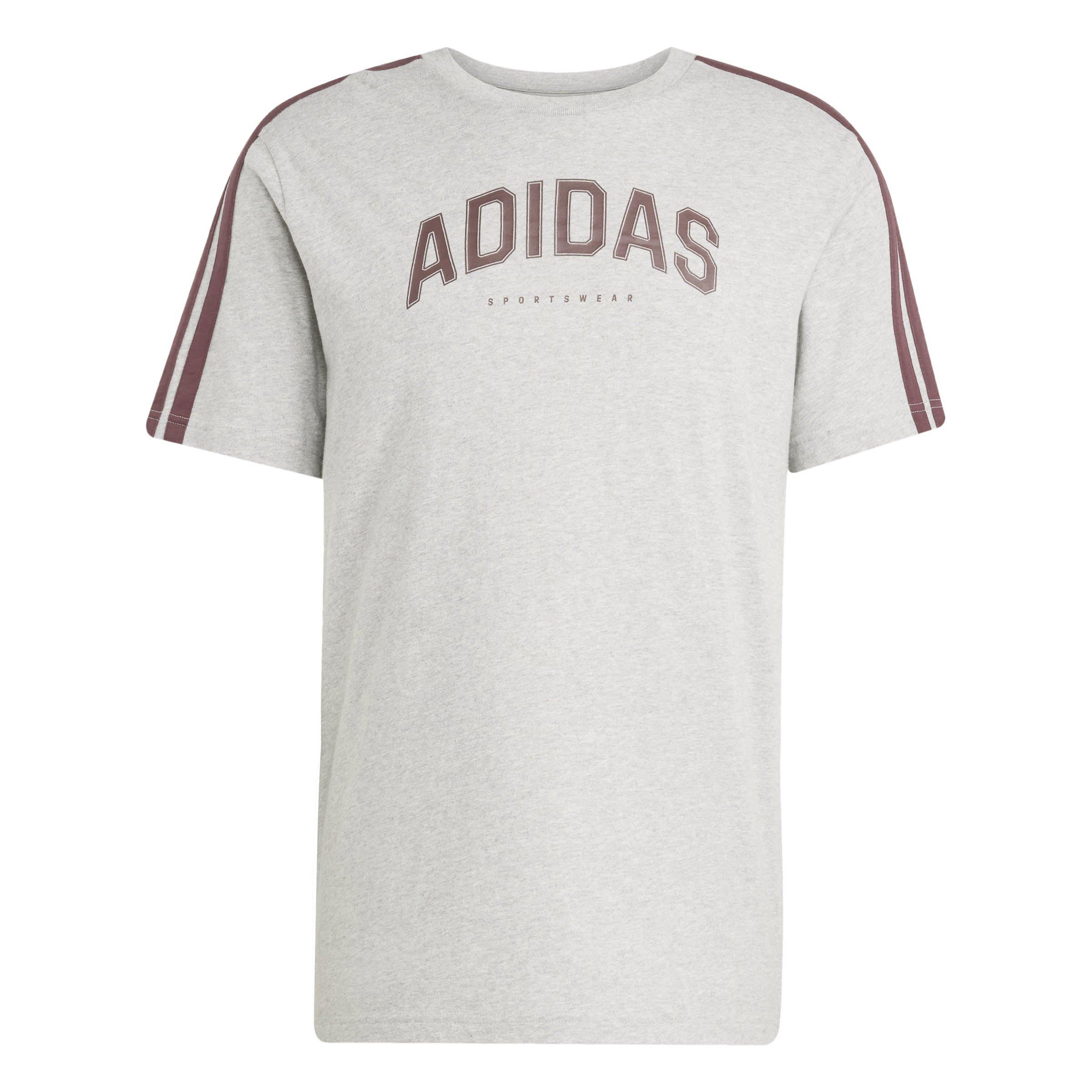 adidas Codes Collegiate Linear Graphic T Shirt Mens