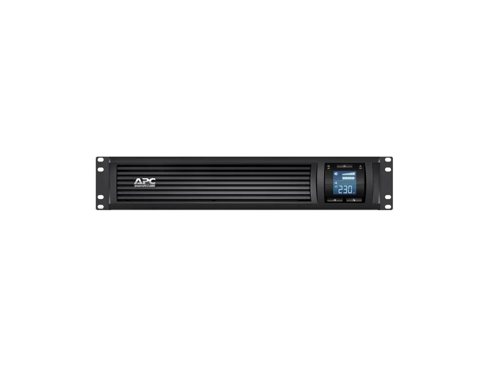 APC Smart-UPS C 2000VA 2U - UPS (rackversion) - AC 230 V - 1300 Watt - 2000 VA - USB - output-stikforbindelser: 6 - 2U - sort - for P/N: AR4018SPX432, AR4024SP, AR4024SPX429, AR4024SPX431, AR4024SPX432, NBWL0356A
