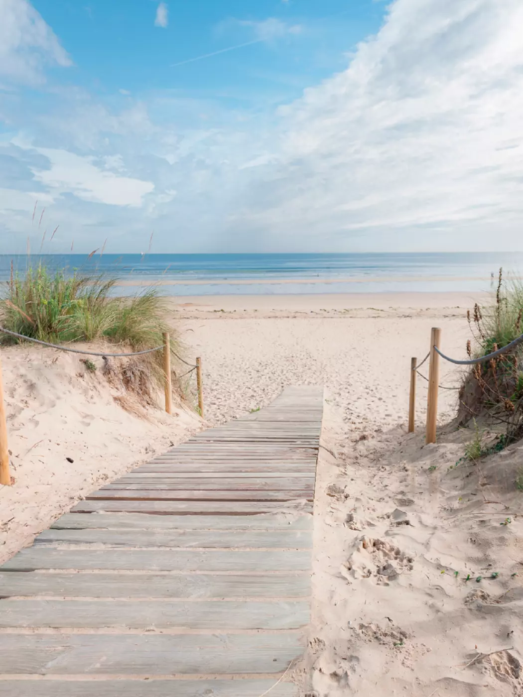 Wandbild 60 x 80 cm Beach walk IV