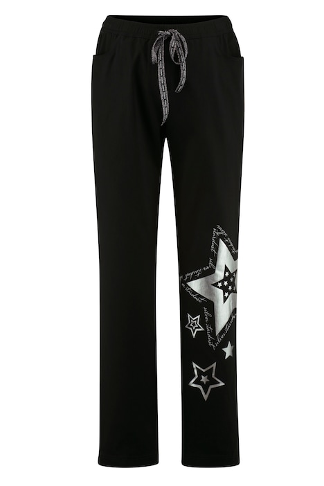 Jogginghose, Metallic-Stern, Elastikbund