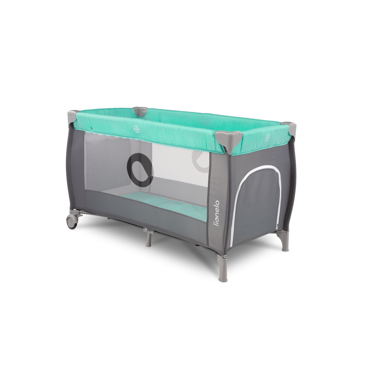 Lit Bébé  Sven Plus Turquoise-gris Lit Bébé  Sven Plus Turquoise-gris Lit Bébé  Sven Plus Turquoise-gris  Lit Bébé Sven Plus Turquoise-gris