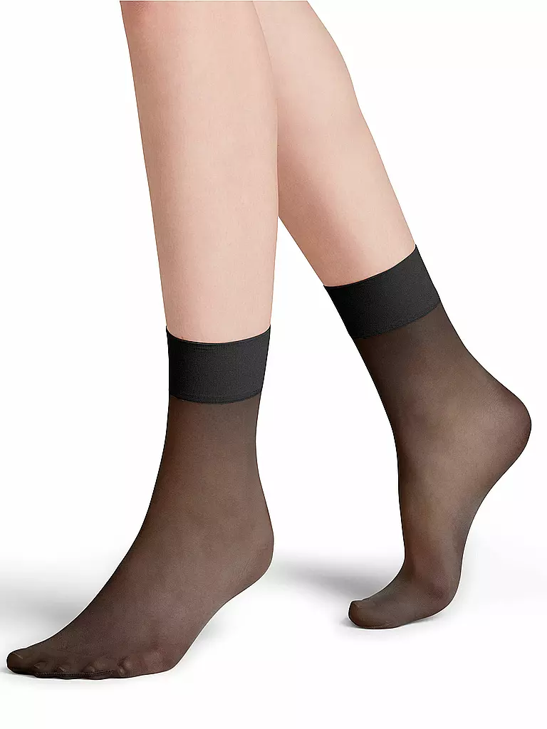 FALKE Söckchen PURE MATT 20 DEN black schwarz