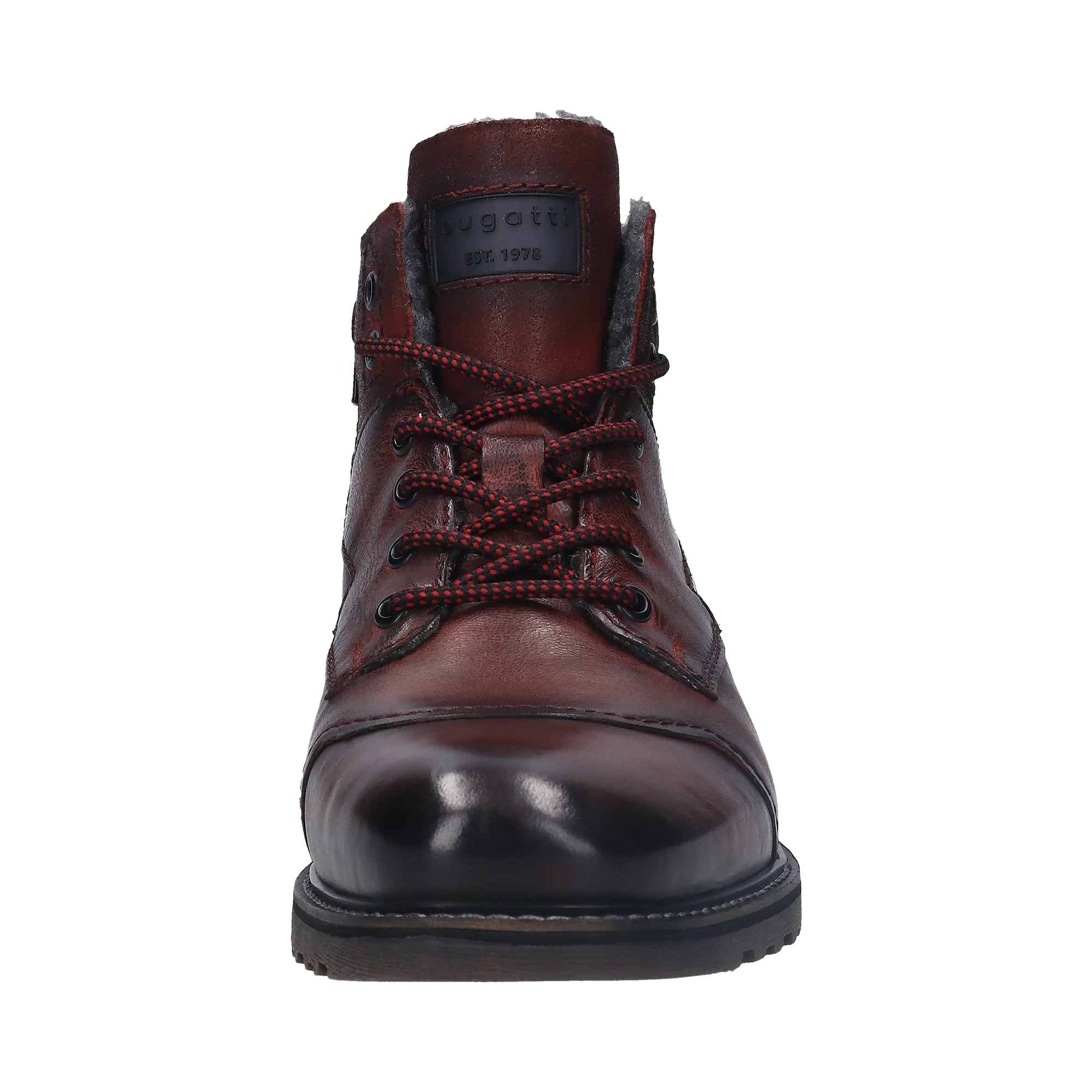Stiefel dunkelrot