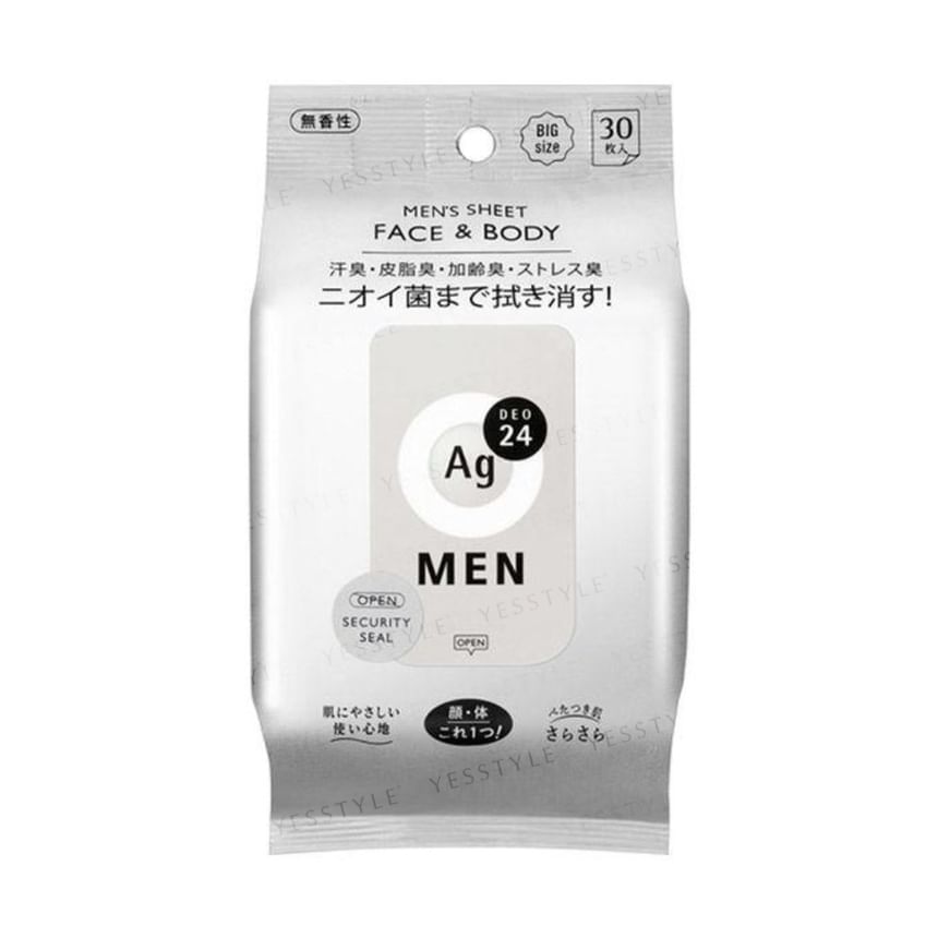 Shiseido - Ag Deo 24 Men Gezichts- & Lichaamsmasker