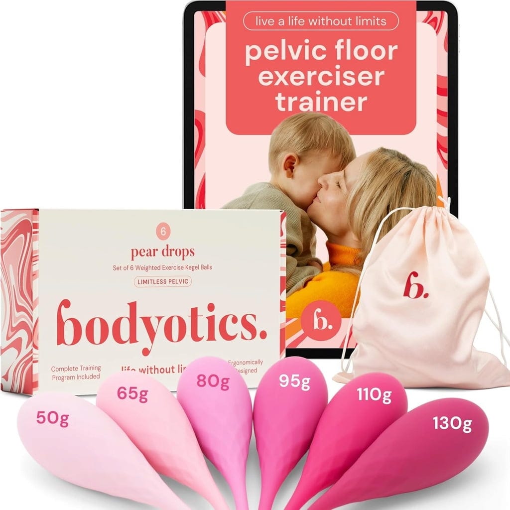 bodyotics  Deluxe Soft Beckenboden Trainingshilfen, 6 Stk