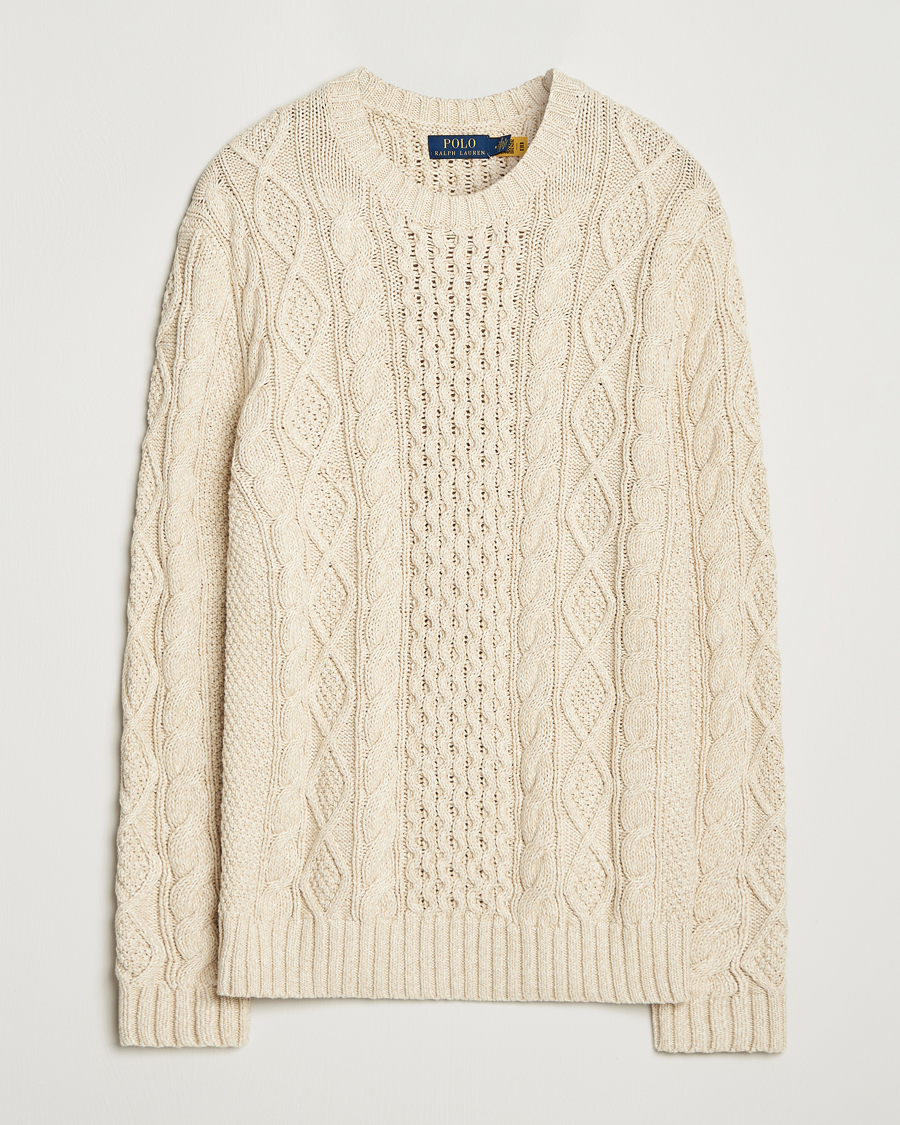 Polo Ralph Lauren Cotton Marl Pullover Oatmeal