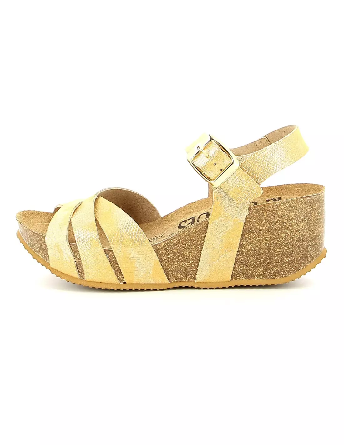 K DAQUES CALELLA - Sandales & nu-pieds Jaune
