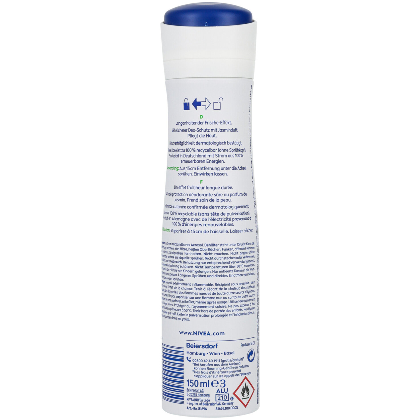 Nivea Deo Fresh Pure Spray Female